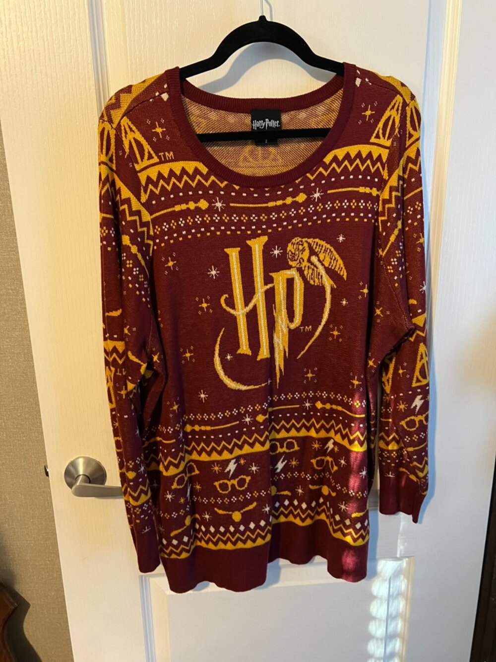 Torrid Harry Potter Themed Holiday Sweater